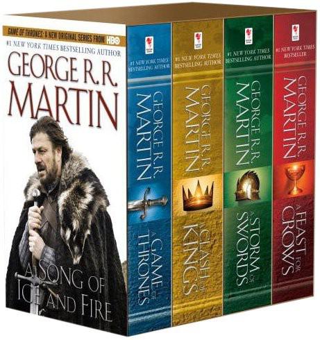 Game of Thrones Boxed Set: A Game of Thrones, a Clash of Kings, a Storm of Swords, and a Feast for Crows