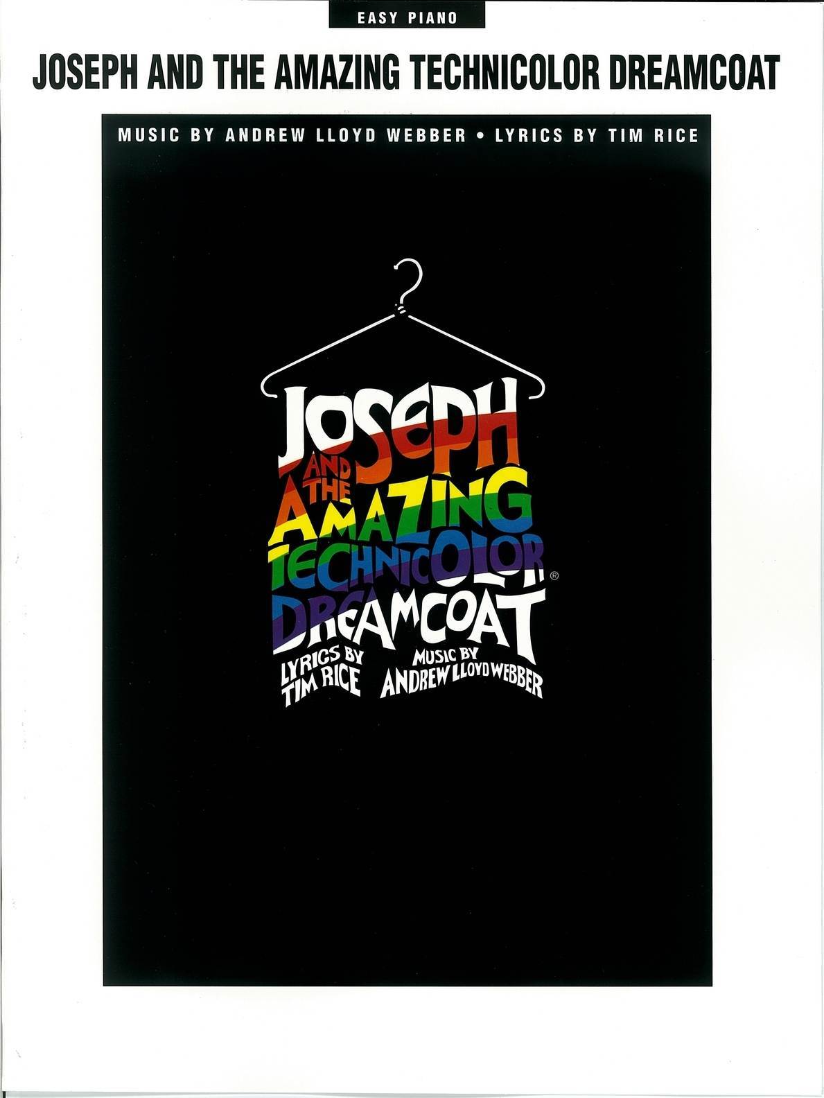 Joseph and the Amazing Technicolor Dreamcoat Songbook