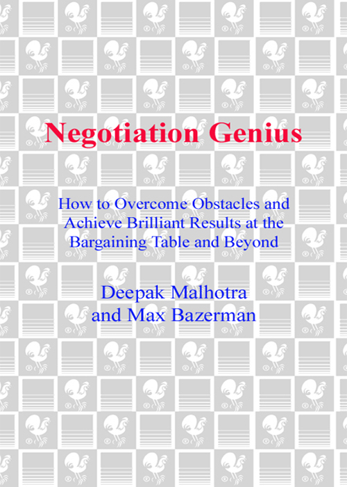 Negotiation Genius