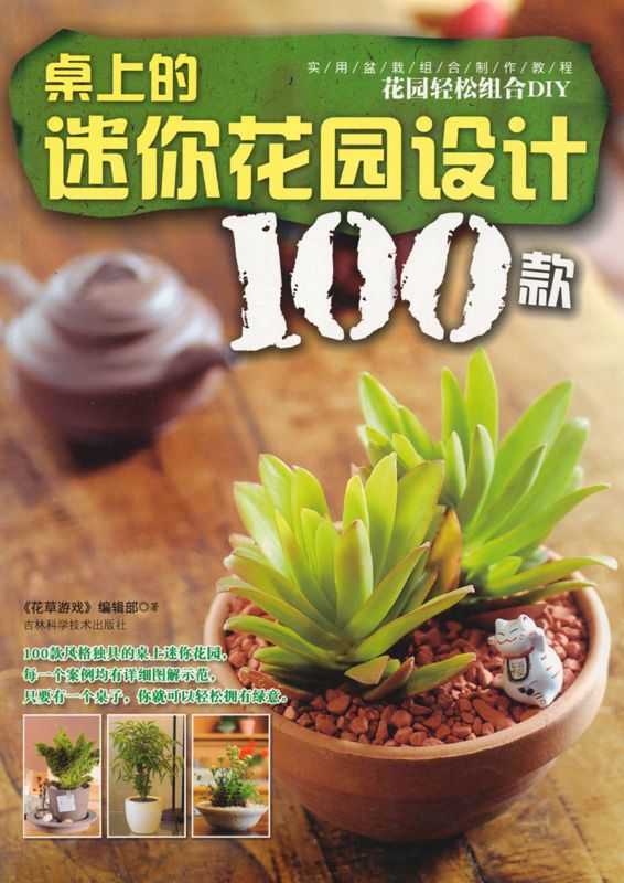 桌上的迷你花园设计100款 (实用盆栽组合制作教程)