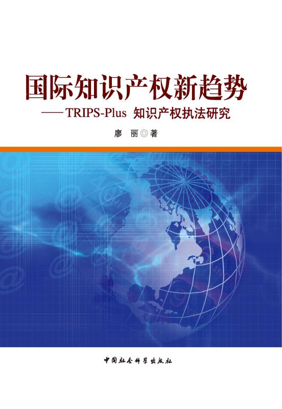 国际知识产权新趋势: TRIPS-Plus知识产权执法研究